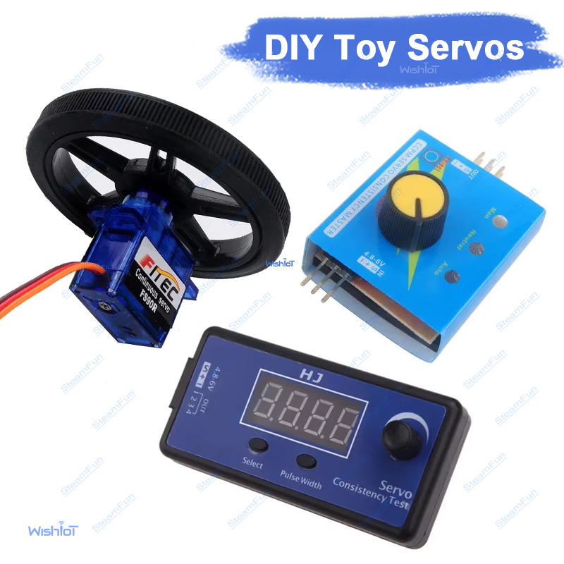 Drone Rc Car - FS90R Micro Servo 1.5KG 4.8 6V