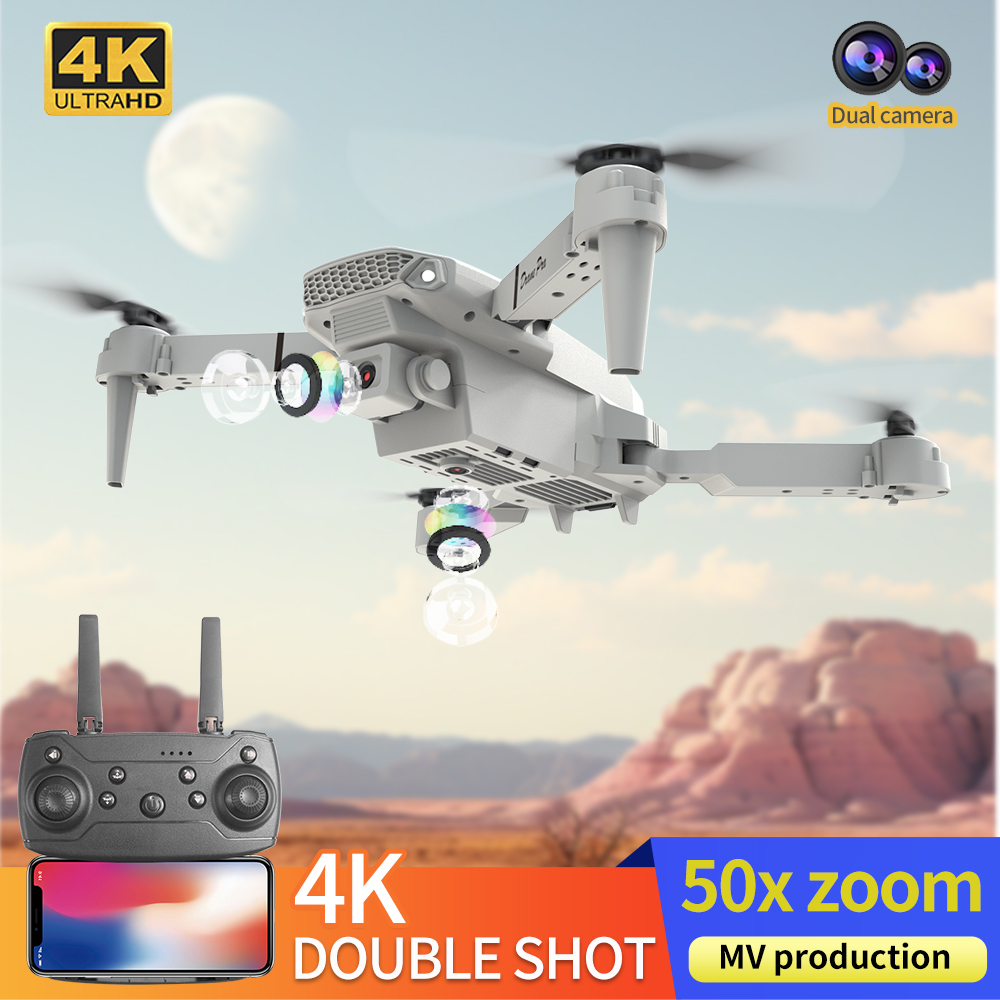 2026 NEW E88 Professional HD 4 - Drone Vera Rc ulasan dan harga