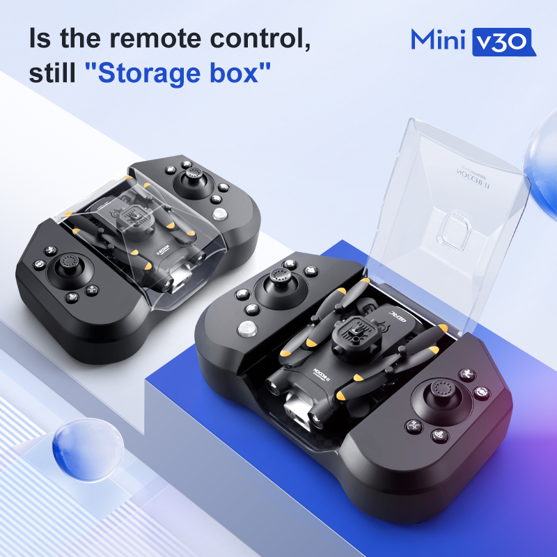 Mini V30 WiFi FPV Drone With 4 - Drone Vera Rc ulasan dan harga
