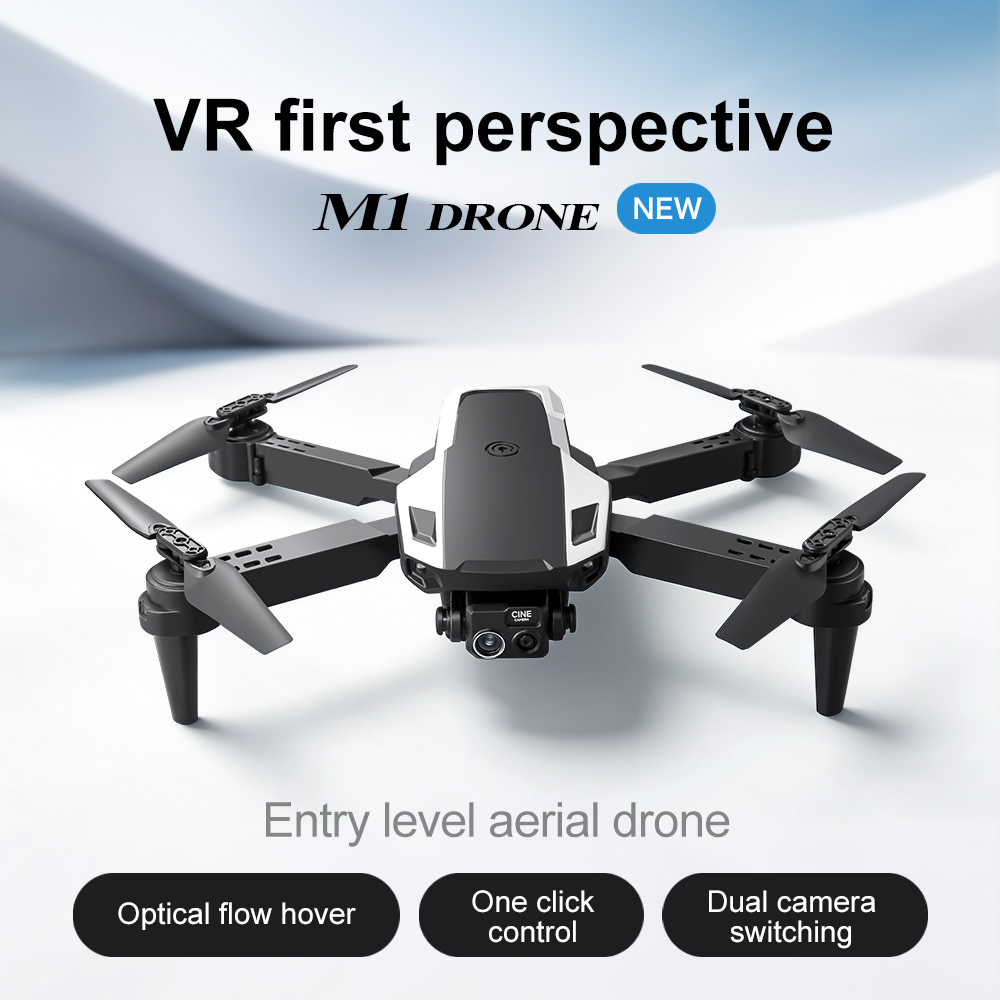 Foldable M1 VR Mini Drone RC Q - Drone Vera Rc ulasan dan harga