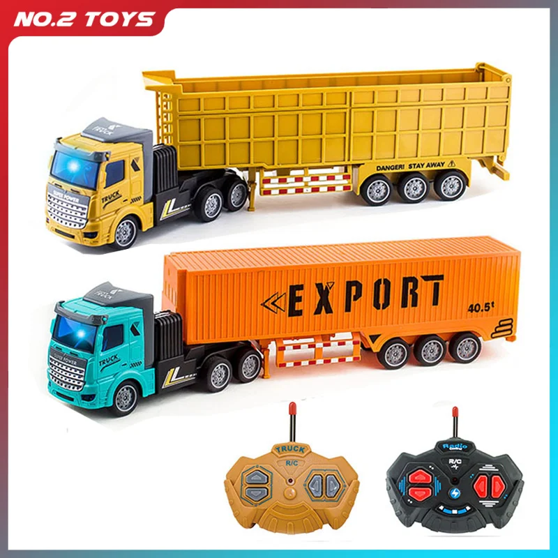 1/48 RC Container Truck Toy Ki - Drone Vera Rc ulasan dan harga
