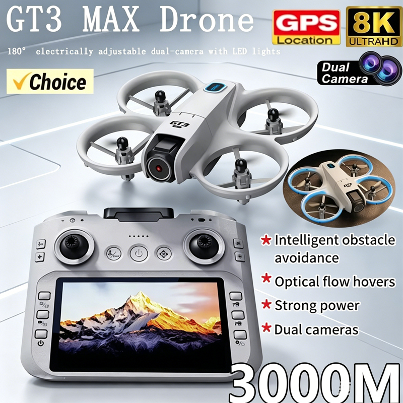 2026 GT3Max HD 8K RC Drone wit - Drone Vera Rc ulasan dan harga