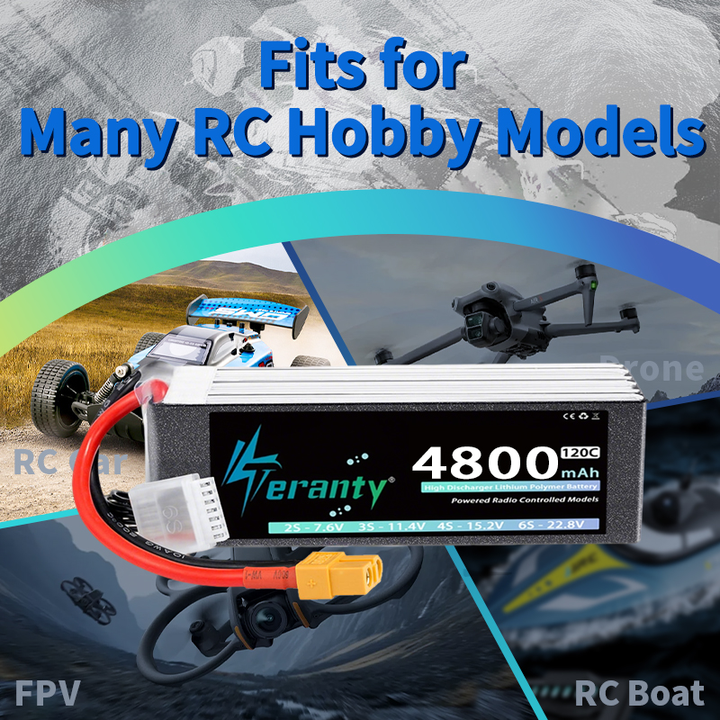 TERANTY 6S 4800mAh Lipo Batter - Drone Rc Board ulasan dan harga