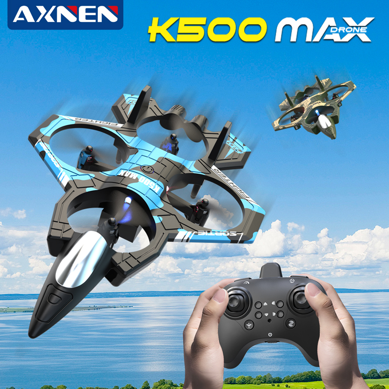 AXNEN K500 MAX RC Plane Fighte - Drone Vera Rc ulasan dan harga