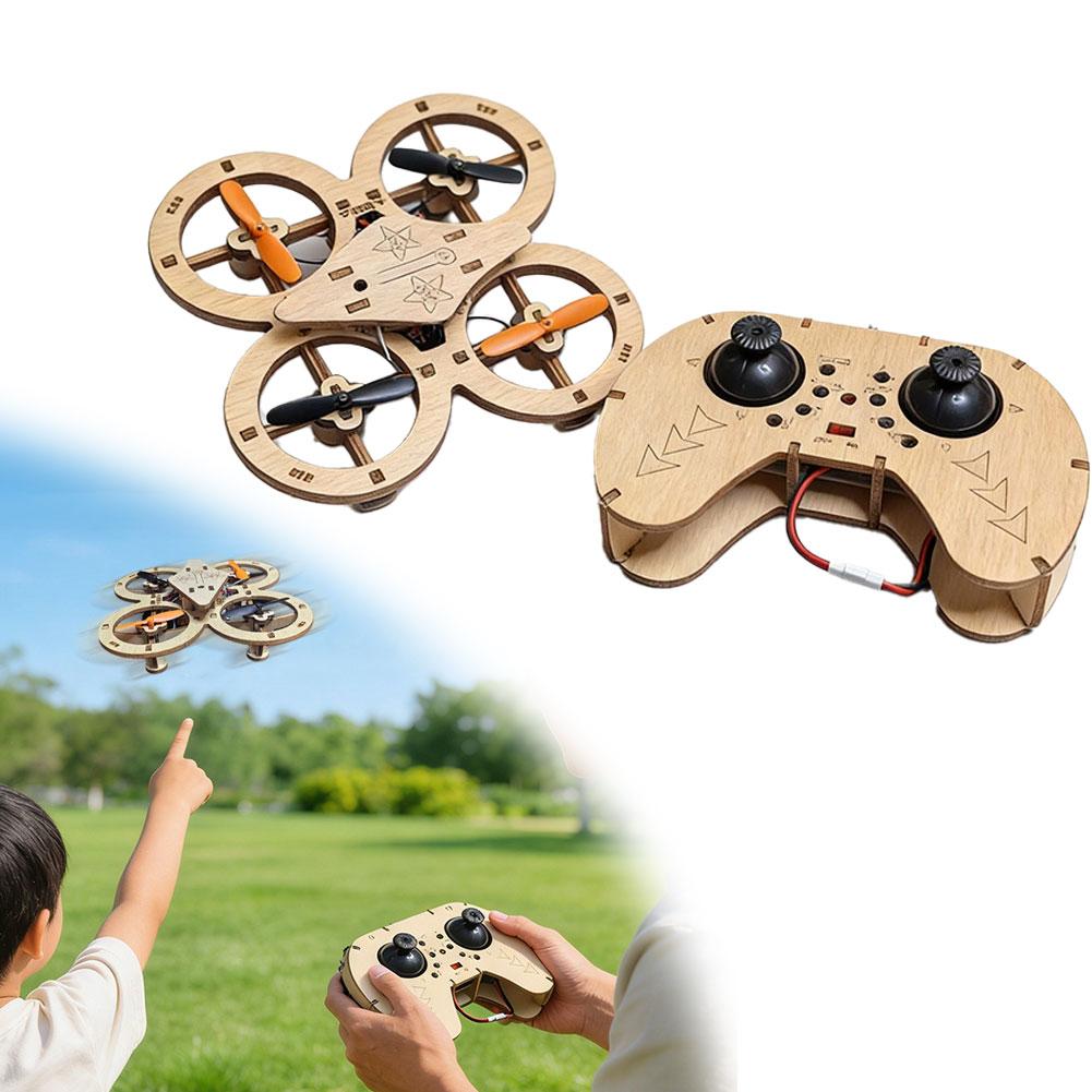 DIY Wooden RC Drone Quadcopter - Drone Vera Rc ulasan dan harga