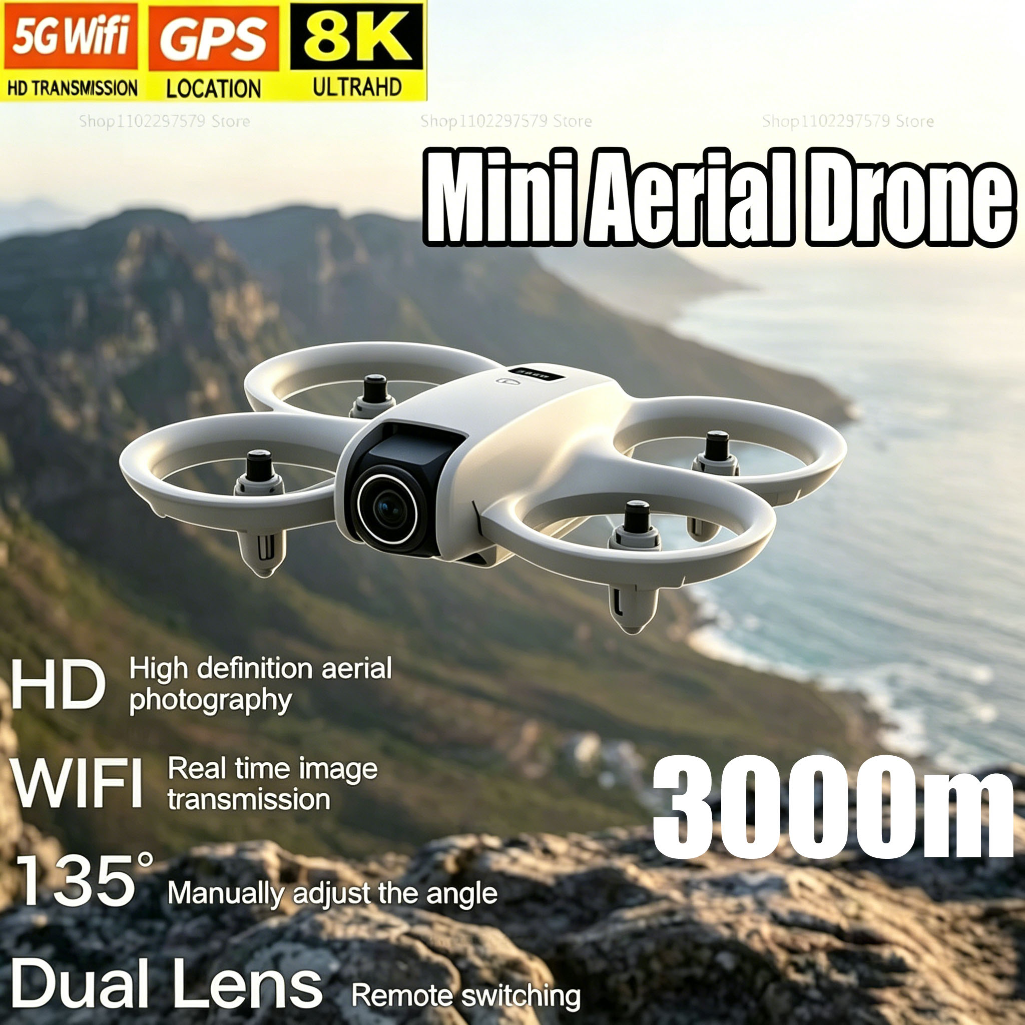 Mini Drone with 8K HD Camera F - Drone Vera Rc ulasan dan harga