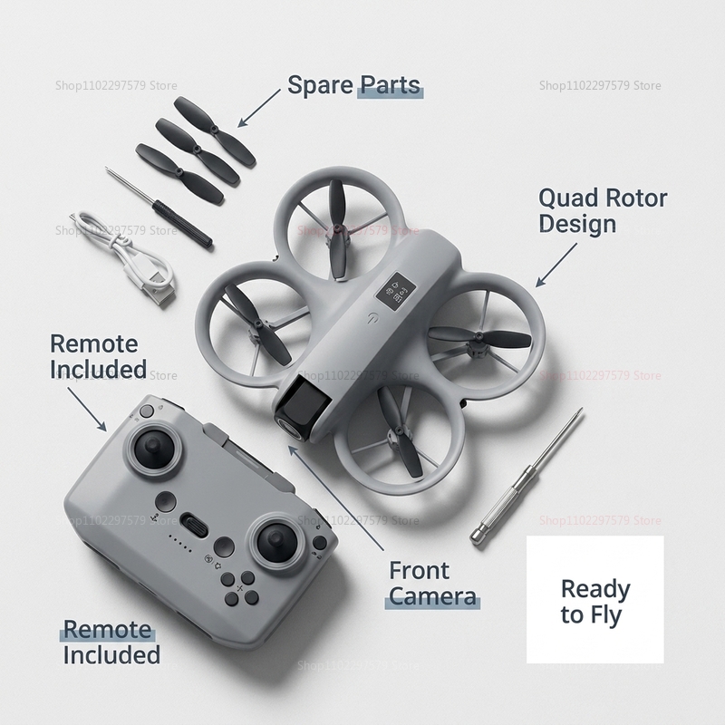 Mini Drone with 8K HD Camera F - Drone Vera Rc ulasan dan harga