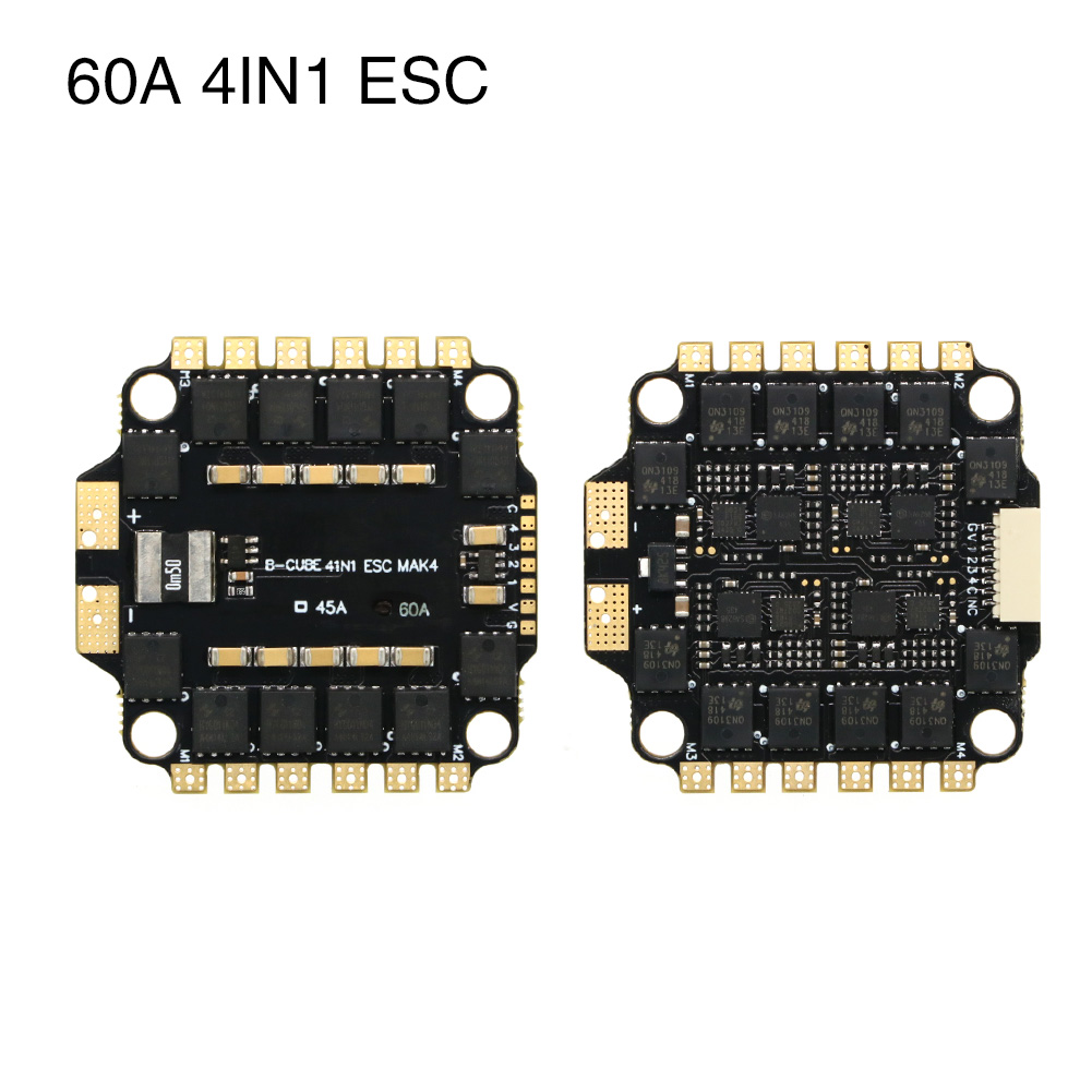 UAngel 4IN1 45A 60A ESC BLHELI - Flight Controller ulasan dan harga