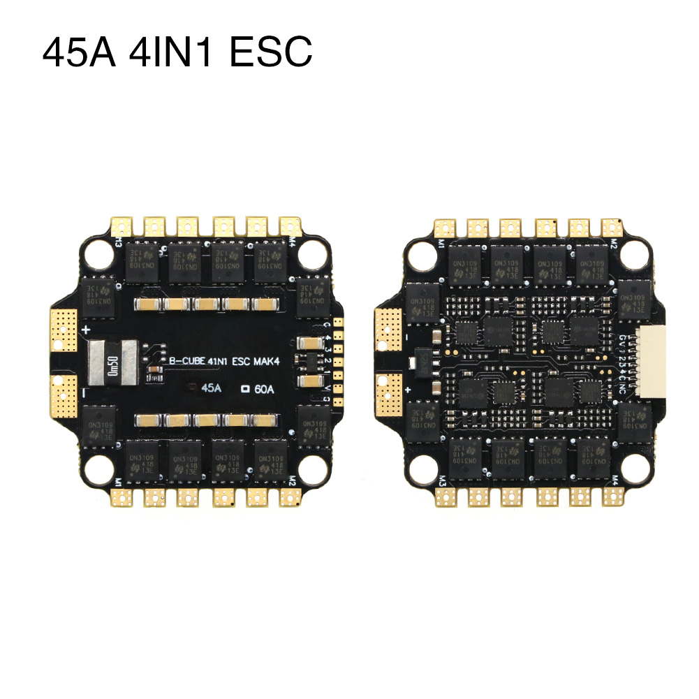UAngel 4IN1 45A 60A ESC BLHELI - Flight Controller ulasan dan harga