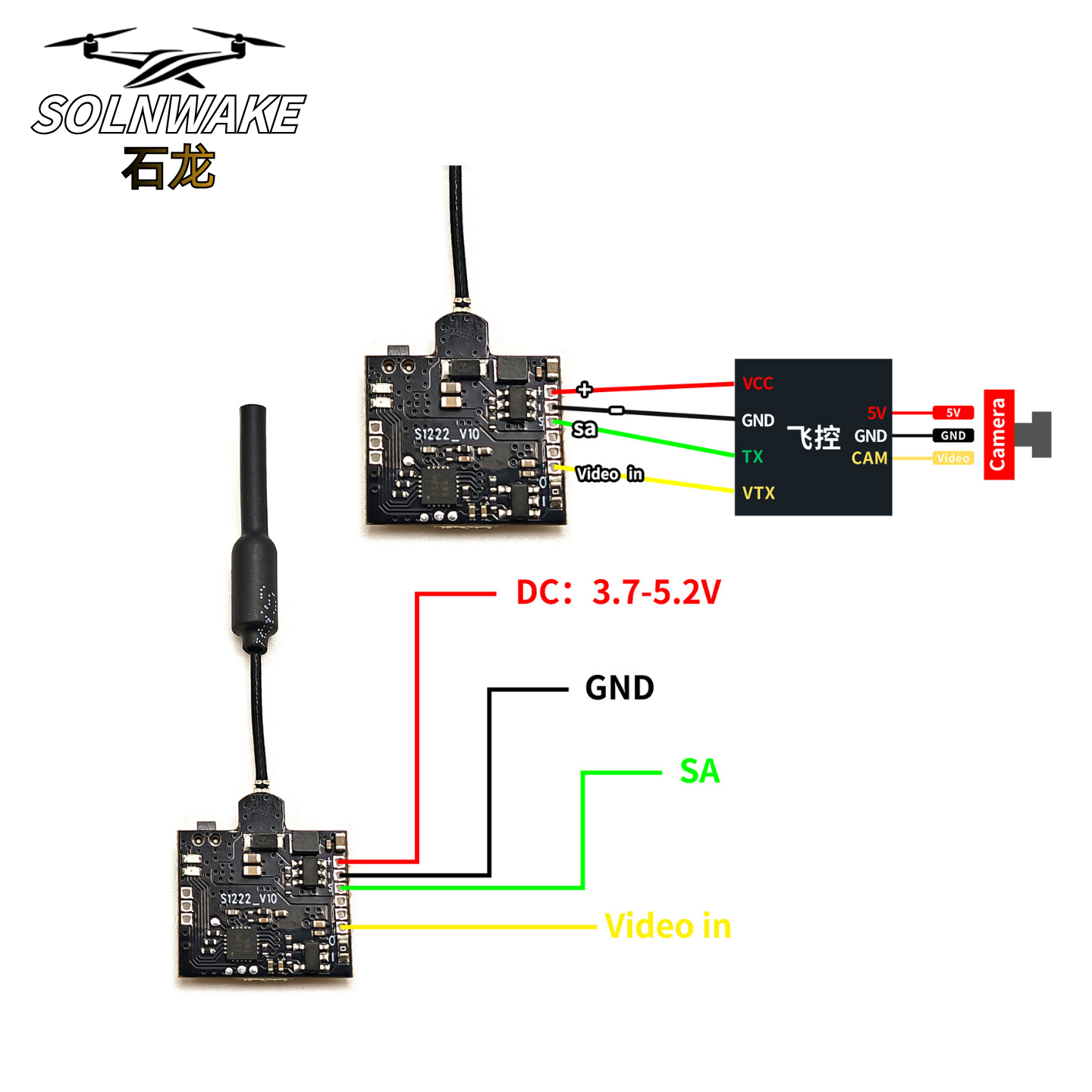 SLONWAKE Nano 5.8G 48CH 200mW  - Drone With Rc Controller ulasan dan harga