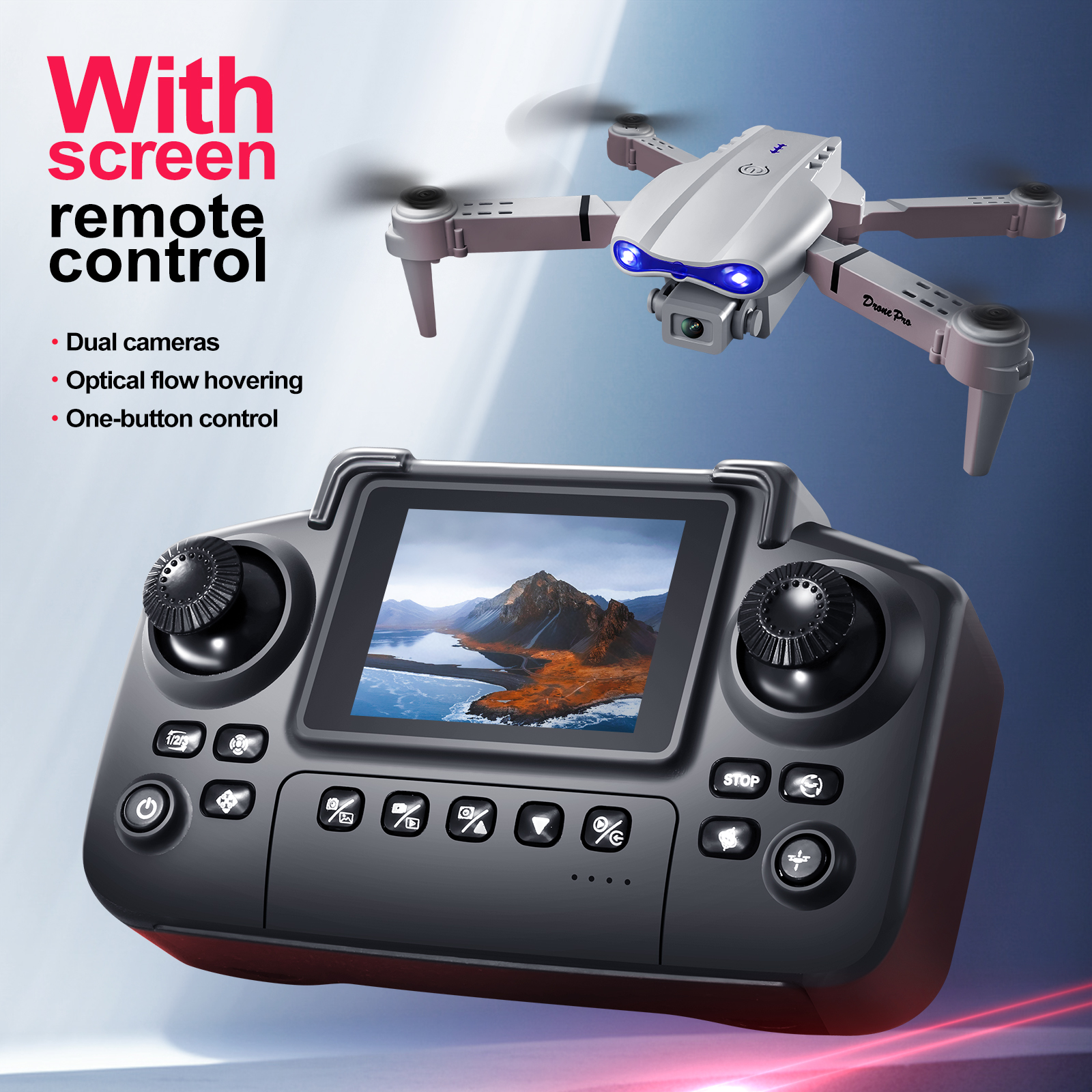 2025 New E88 E99 Upgraded Dron - Drone Vera Rc ulasan dan harga