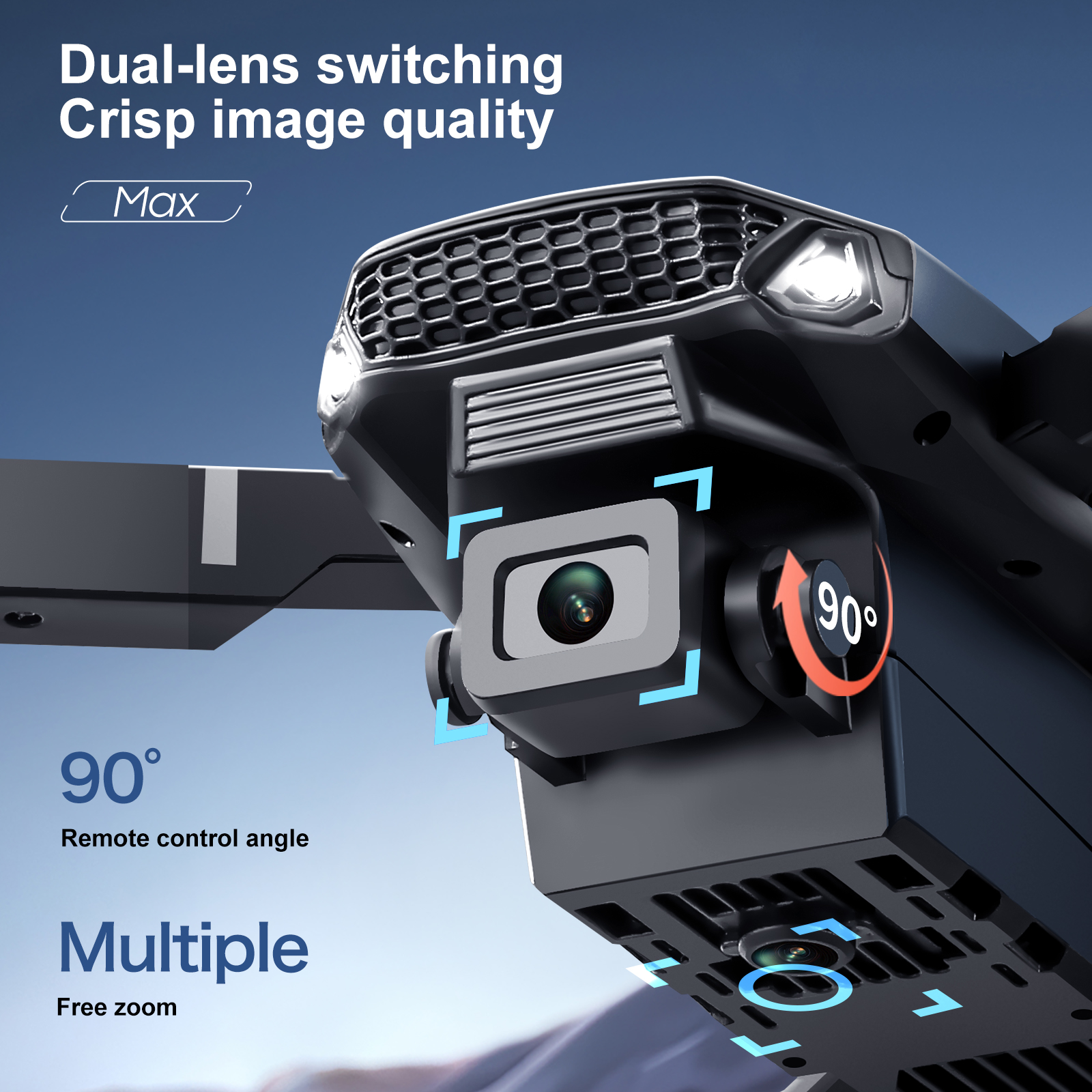 2025 New E88 E99 Upgraded Dron - Drone Vera Rc ulasan dan harga