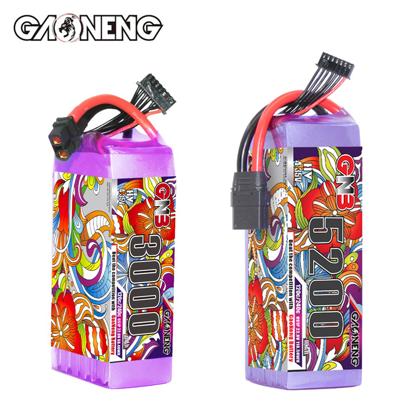 GNB Lipo Battery 6S 22.8V 3000 - Drone Rc Car ulasan dan harga