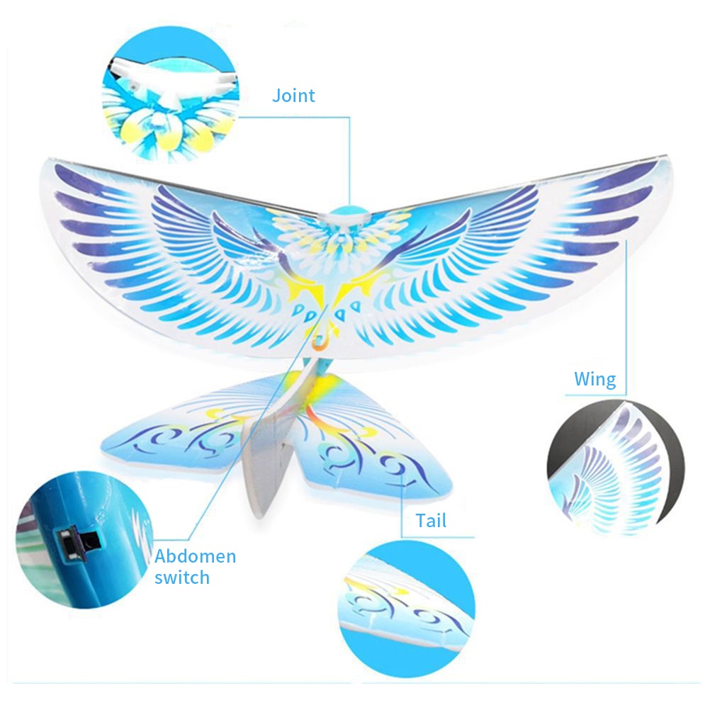 Remote Control Bionic Flying B - Drone With Rc Controller ulasan dan harga