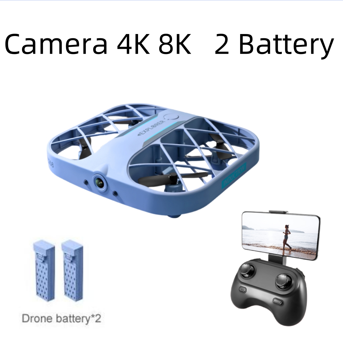 JJRC H107 FPV RC Drone with 2  - Drone Vera Rc ulasan dan harga